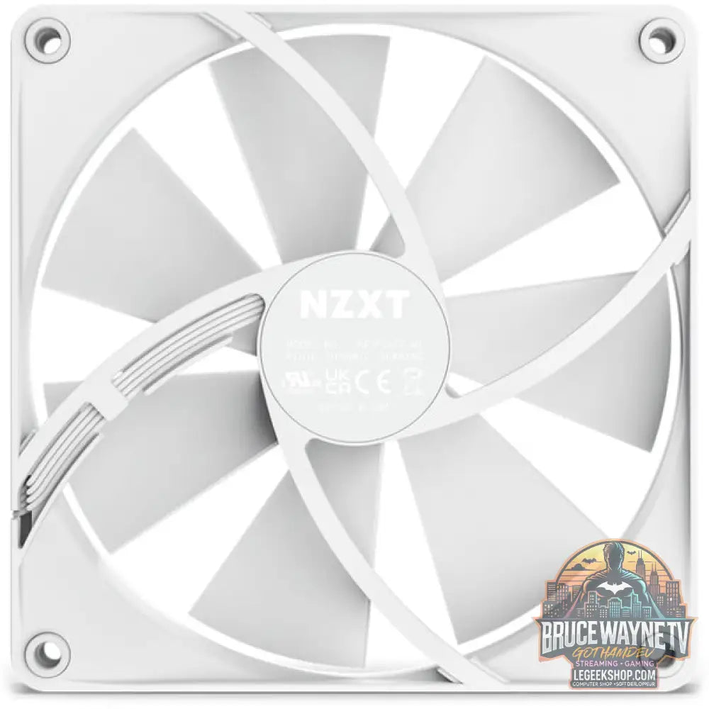 NZXT F140P PWM Airflow 140x140x26, Gehäuselüfter - NZXT - vue 3