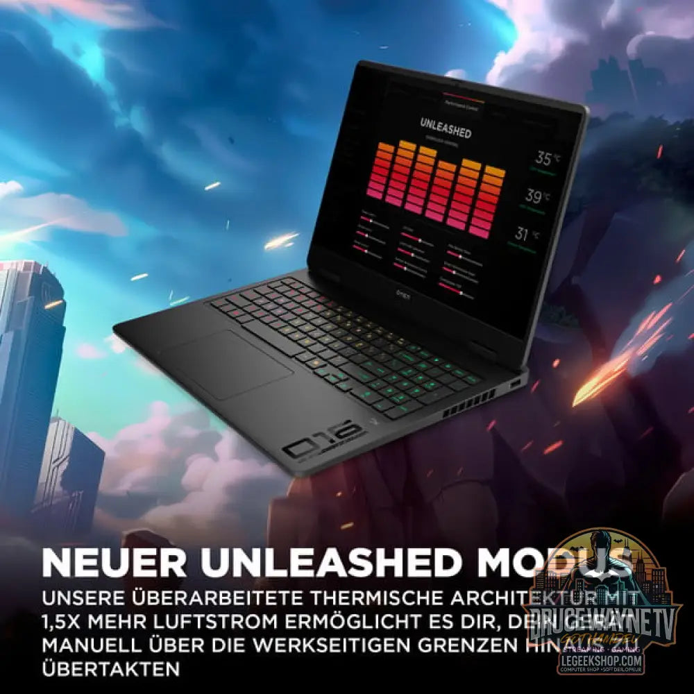 OMEN 16-am0280ng, Gaming-Notebook - vue 13