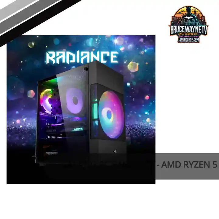 Gaming PC Radiance - AMD Ryzen 5 5600X, NVIDIA GeForce RTX 3060 by@Outfy