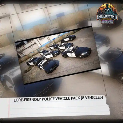 Lore-Friendly Police Vehicle Pack [8 Vehicles] by@Outfy