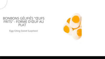 Bonbons G&eacute;lifi&eacute;s &quot;&OElig;ufs Frits&quot; - Forme d&#039;&oelig;uf au plat 🍳 by@Outfy