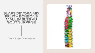 Slaps Devora Mix Fruit &ndash; Bonbons Mall&eacute;ables au Go&ucirc;t Surprise by@Outfy
