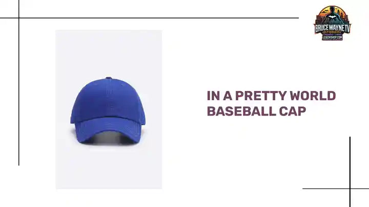 In A Pretty World Baseball Cap by@Outfy