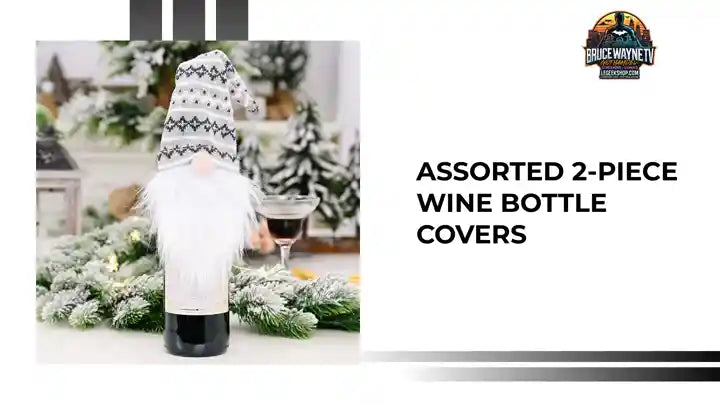 Assorted 2-Piece Wine Bottle Covers by@Outfy