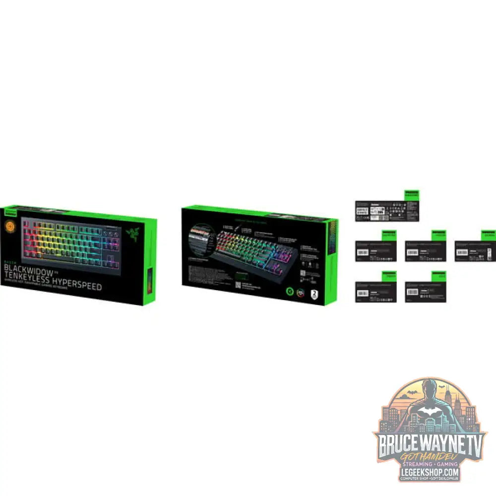 Razer BlackWidow V4 TKL HyperSpeed, clavier gaming - vue 7
