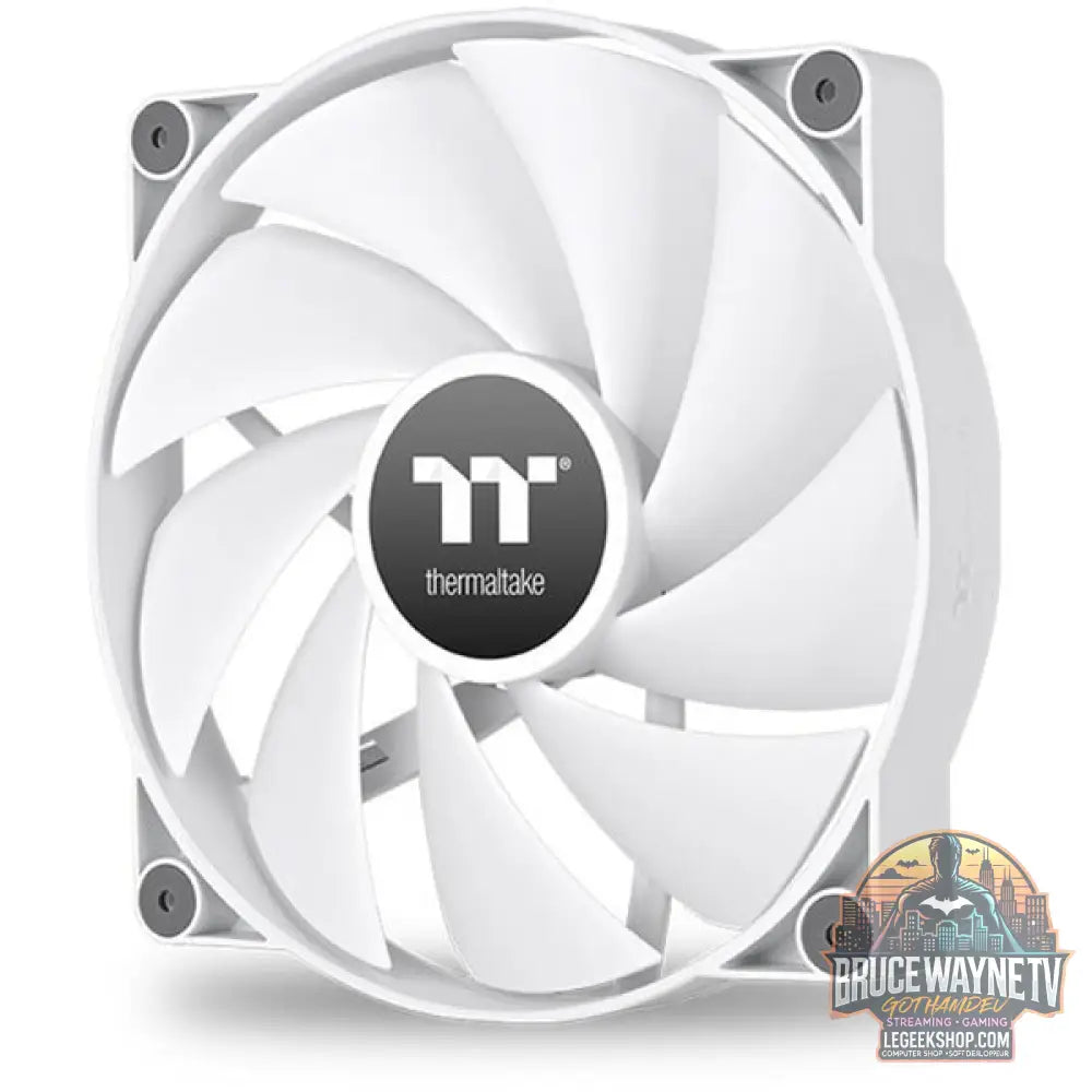 Thermaltake CT200 PC Cooling Fan White (Single Fan Pack), Gehäuselüfter - Thermaltake - vue 2